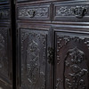 红木蝠云纹书柜（一对） 商品缩略图2