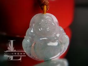（特价）翡翠冰糯冰种弥勒佛