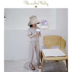 现货 / GRACEFUL | 进口面料 兰精天丝 高级感裸米灰套装