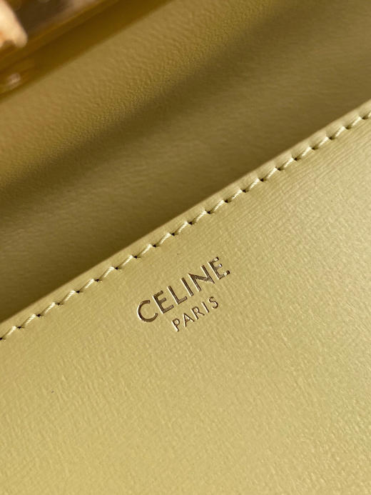 𝐂𝐄𝐋𝐈𝐍𝐄 凯旋牛皮腋下包-鹅黄色（原厂皮） 商品图7