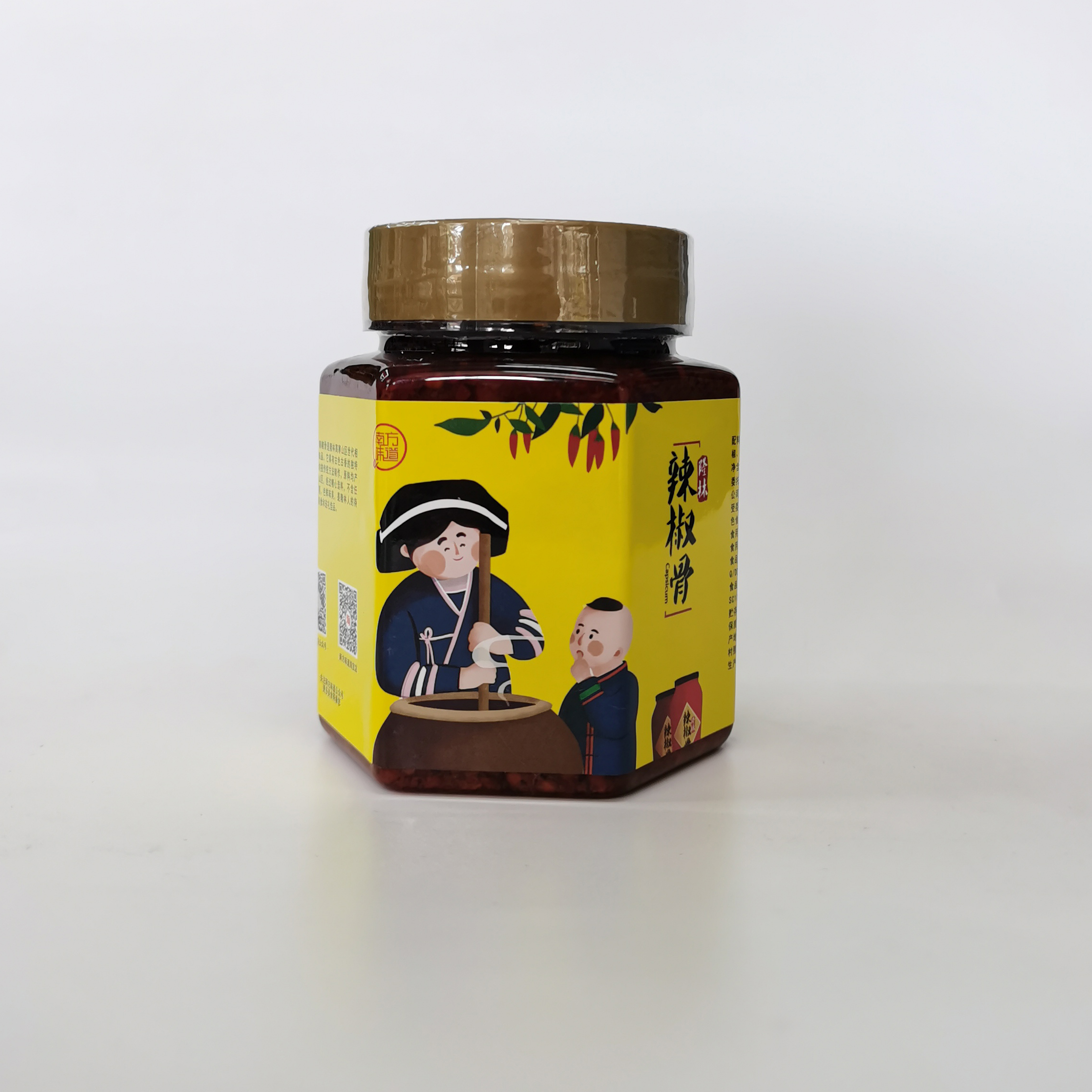 辣椒骨--广西隆林苗家工艺正宗辣椒骨400g