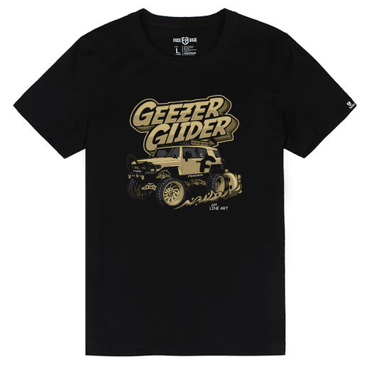 NMT-1621潮流经典越野款个性创意印花图案休闲圆领纯色水洗短袖衫 商品图1