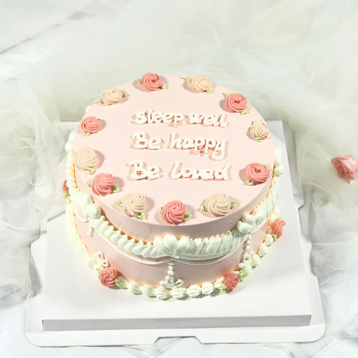 【甜言蜜语】-新鲜水果夹心    复古生日蛋糕 商品图4