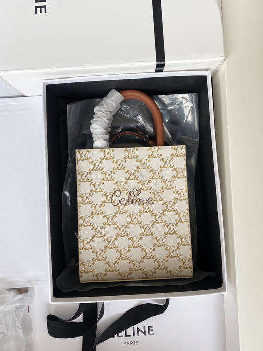 𝐂𝐄𝐋𝐈𝐍𝐄 520限定甄选mini托特包（原厂皮） 商品图0