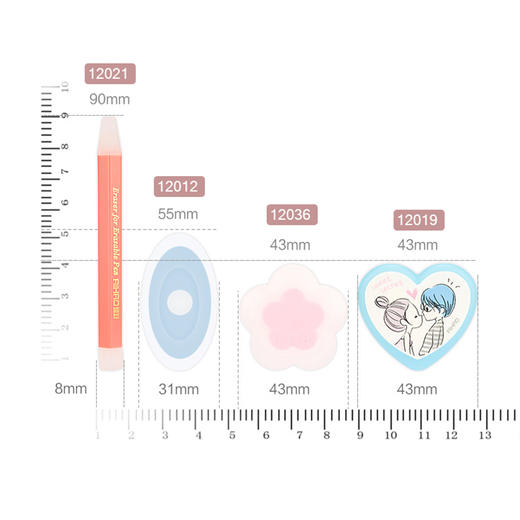 爱好摩易擦橡皮AH12012 商品图3