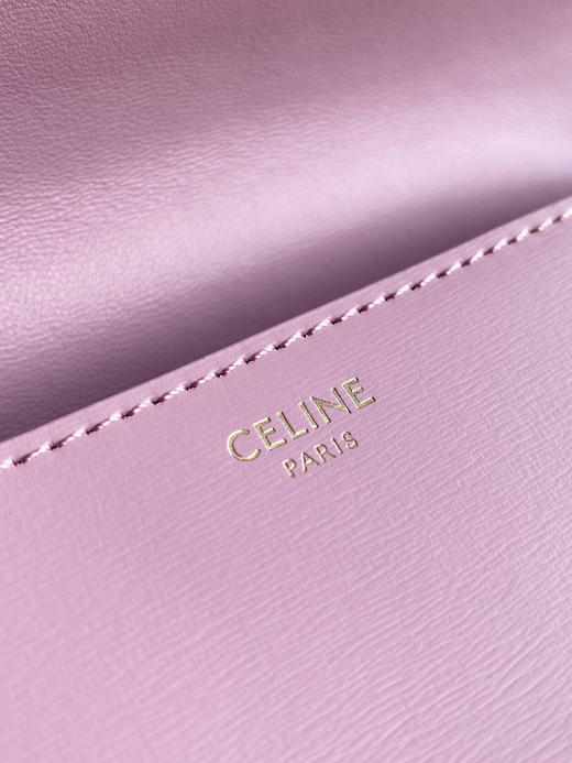 𝐂𝐄𝐋𝐈𝐍𝐄 凯旋牛皮腋下包-粉紫（原厂皮） 商品图7
