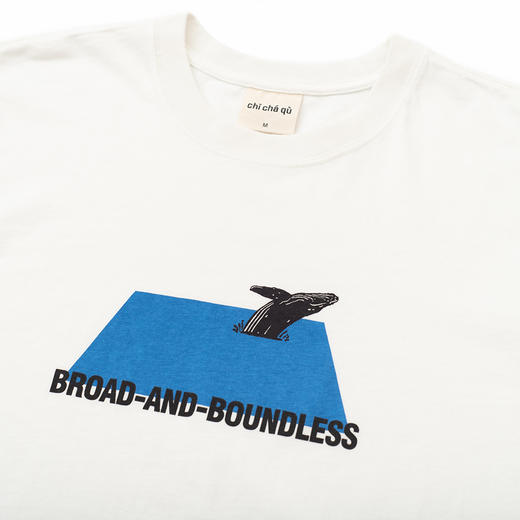吃茶去chichaqu宽松Tee BROAD-AND-BOUNDLESS 商品图1