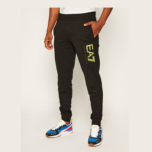 ARMANI 阿玛尼 男士运动裤 黑色 6HPP53 PJ05Z 1200 商品图0