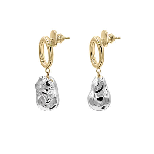 J.HARDYMENT | Silver Pearl and Medium Link earrings [耳环] 商品图2