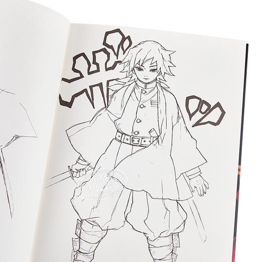 【中商原版】鬼灭之刃涂色帐 蓝色篇 日文原版 鬼滅の刃 塗絵帳 蒼 商品图3