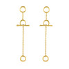 J.HARDYMENT | Small T-Bar Link earrings [耳环 4色] 商品缩略图0