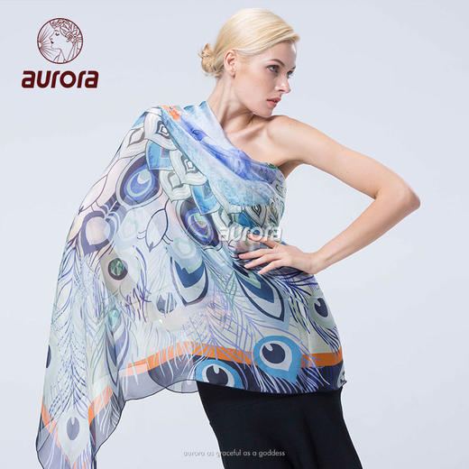 芳情雀艳 丝巾 商品图2