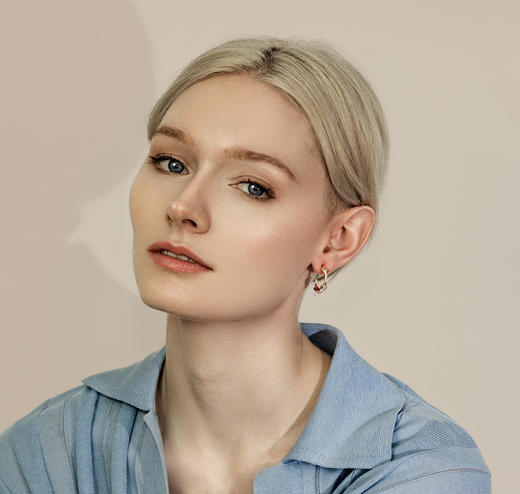 J.HARDYMENT | 17mm Multi Long Face Hoop earrings [耳环3色] 商品图1