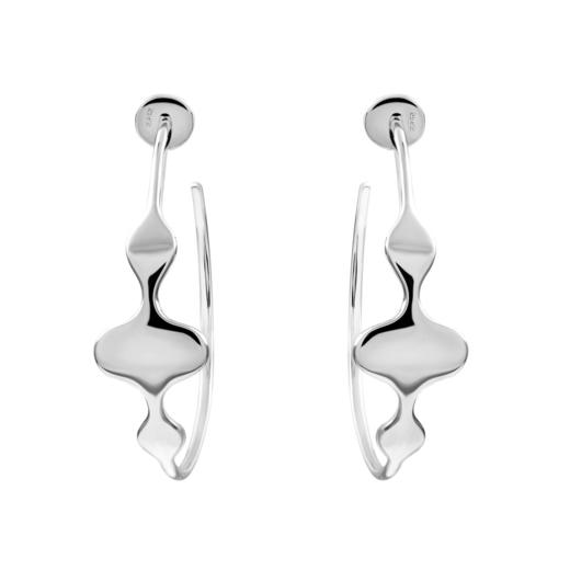 J.HARDYMENT / 55mm Mixed Face Hoop earrings <耳环3色> 商品图0