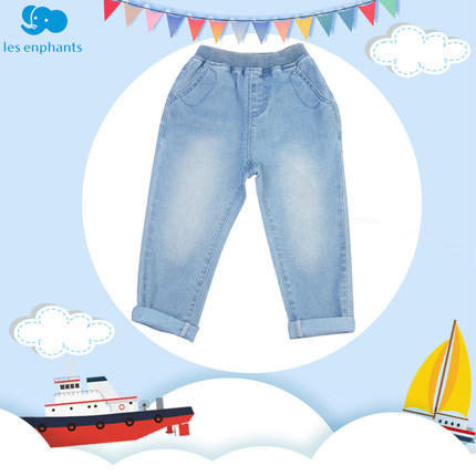 丽婴房-童衣类（春）E1长裤\吊带裤深蓝\藏青 商品图0