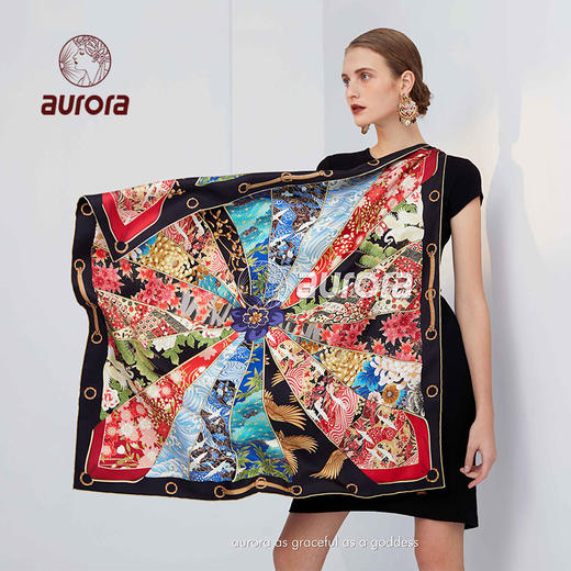 京都图事 丝巾 商品图3