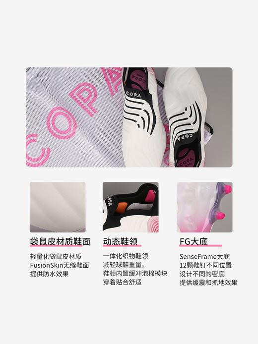 ADIDAS/阿迪达斯COPA SENSE+ FG欧洲杯配色足球鞋男FW7917 商品图1