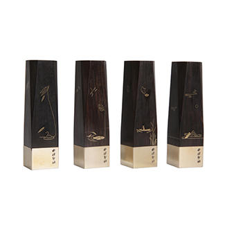 《建党百年 西泠有礼》【红色印面款】望江南印章春夏秋冬款固定印面：不忘初心、牢记使命 商品图0