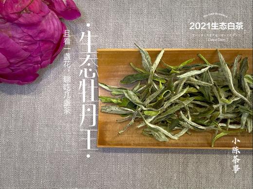 高雅华贵，小陈茶事第三款春茶2021有机牡丹王登场（1斤收藏装） 商品图2