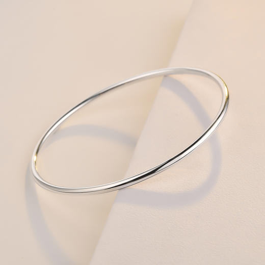 清浅时光银手镯 商品图1