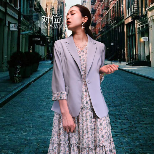 朝子SQX47T_套裙_ZK 商品图0