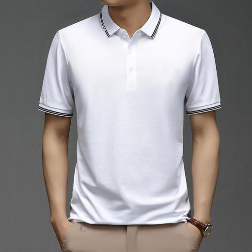 NYCH·珠地网眼男士polo衫，经典款式，修身耐看，夏日腔调单品 商品图0