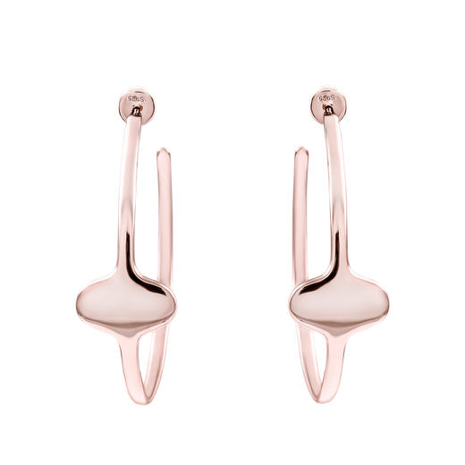 JHARDYMENT | 55mm Single Wide Face Hoop Earrings [耳环3色] 商品图6
