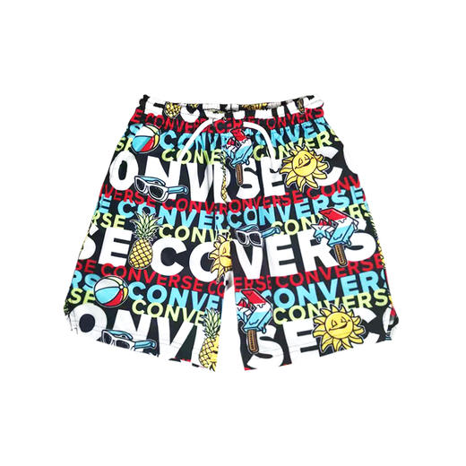 Converse匡威童衣夏男童休闲度假速干沙滩五分短裤薄CV2122084 商品图0