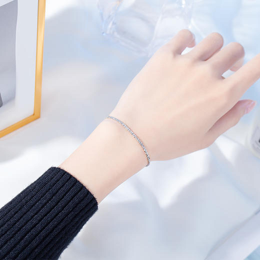 IU925纯银冰川之美手链送女友闺蜜节日生日礼物 商品图4