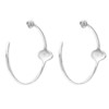 JHARDYMENT | 55mm Single Wide Face Hoop Earrings [耳环3色] 商品缩略图3