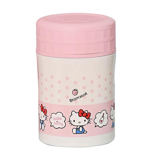杯具熊焖烧罐-kitty粉MSG010-500 商品图0