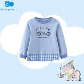 丽婴房-童衣类（春）E1上衣\背心式上衣天蓝