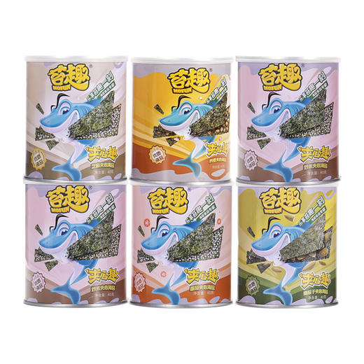 苔趣夹心海苔40g/罐 商品图0
