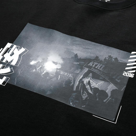 卡尔美运动T恤夏季新款蹴鞠长安足球跑步透气休闲文化短袖男 商品图3