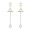 J.HARDYMENT | Small T-Bar Link earrings [耳环 4色] 商品缩略图4