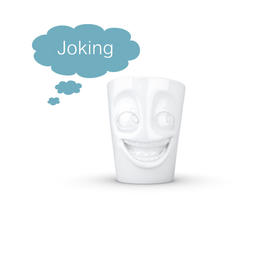 【Fiftyeight 】德国原产Fiftyeight 陶瓷卡通表情杯茶杯 玩笑