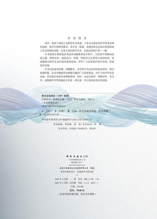 巨鲸传奇/隋鸿锦 商品图2