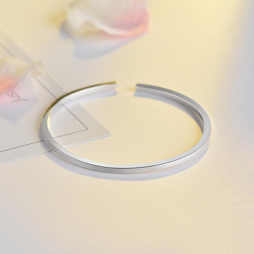 浅浅时光银手镯 商品图2