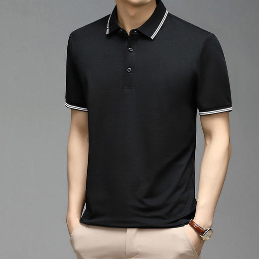NYCH·珠地网眼男士polo衫，经典款式，修身耐看，夏日腔调单品 商品图5