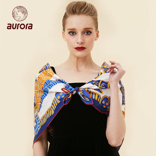 骑士 丝巾 商品图3