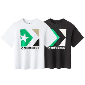 Converse匡威童衣夏男女儿童圆领休闲运动短袖T恤CV2112122