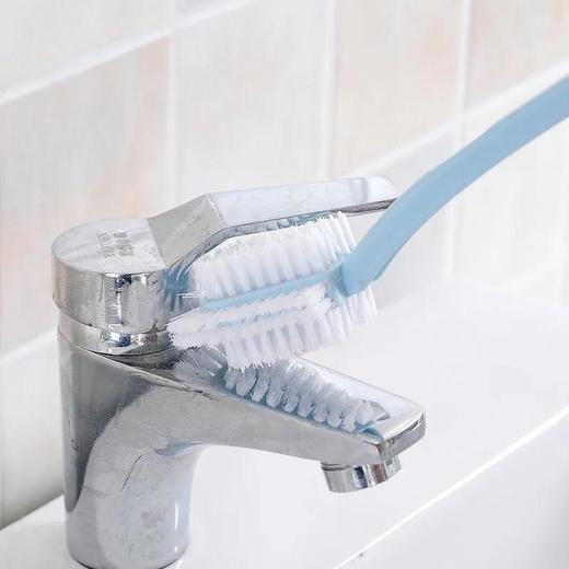 韩国五面鞋刷 多用多功能刷鞋洗鞋工具鞋刷子 家用长柄清洁鞋刷子 商品图5