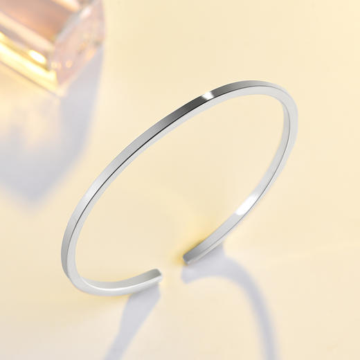 浅浅时光银手镯 商品图0