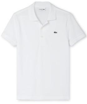 L1212-98  001  LACOSTE经典款宽松短袖POLO衫白色 商品图0