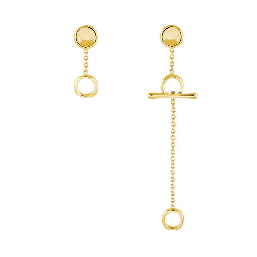 J.HARDYMENT | Small Thumbprint T-Bar earrings [耳环 4色] 商品图5