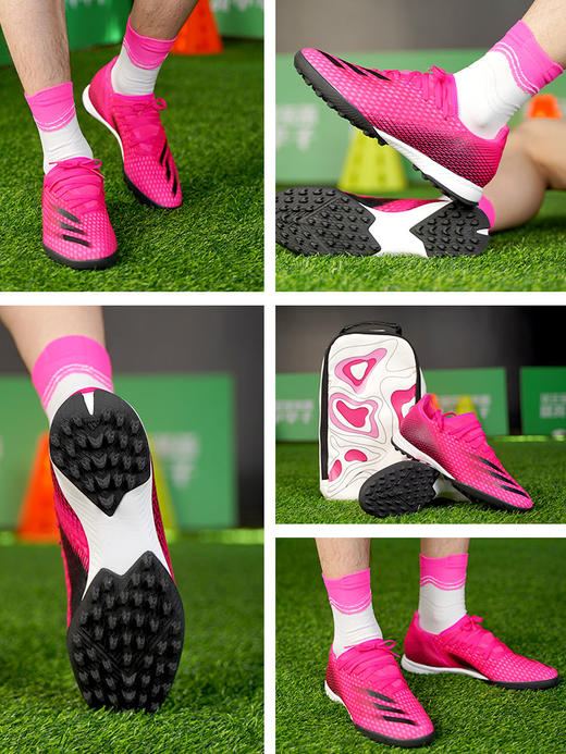 阿迪达斯X GHOSTED.3TF中端低帮欧洲杯配色足球鞋男FW6940 商品图2