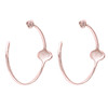 JHARDYMENT | 55mm Single Wide Face Hoop Earrings [耳环3色] 商品缩略图7