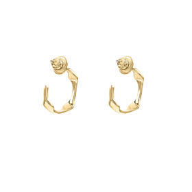 J.HARDYMENT | 17mm Multi Long Face Hoop earrings [耳环3色]
