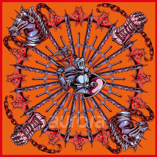 骑士精神 丝巾 商品图0