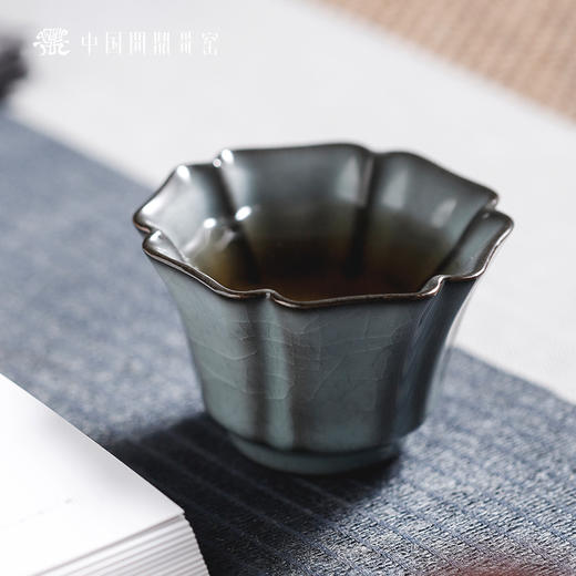 问鼎哥窑锦绣宋纹沧澜杯（缺货） 商品图1